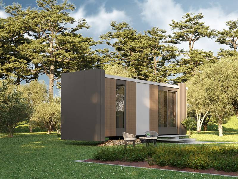 Tiny House sur châssis modèle Kilimandjaro d'une surface de 20 M2 en Auvergne Rhône Alpes